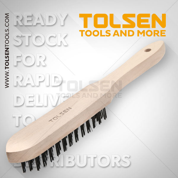 Wire Brush Wooden Handle