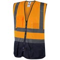 CONTRAST EXECUTIVE WAISTCOAT TWC0