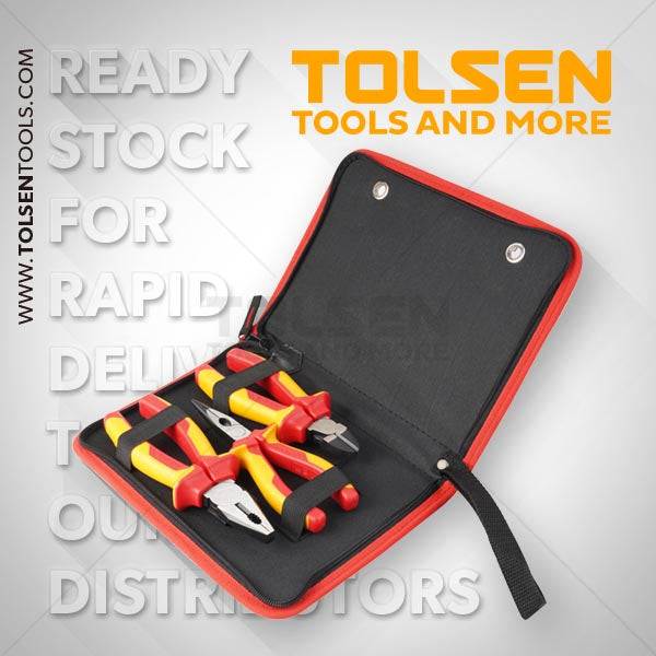Insulated Plier Set 3 Piece