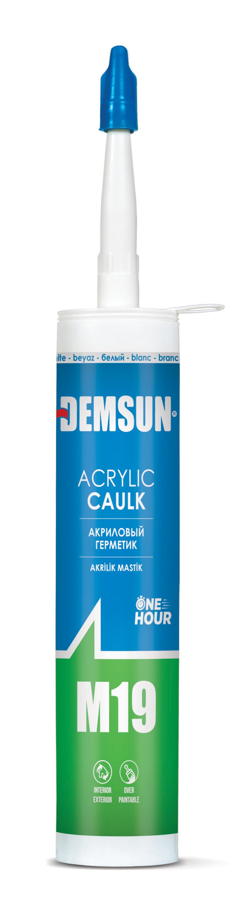 DEMSUN M19 ACRYLIC SEALANT 310ML WHITE