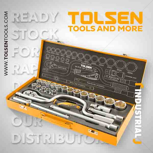 Socket Set 1/2 inch Drive  24 Piece