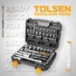 Socket Set  1/4 and 1/2 inch Drive   45 Piece