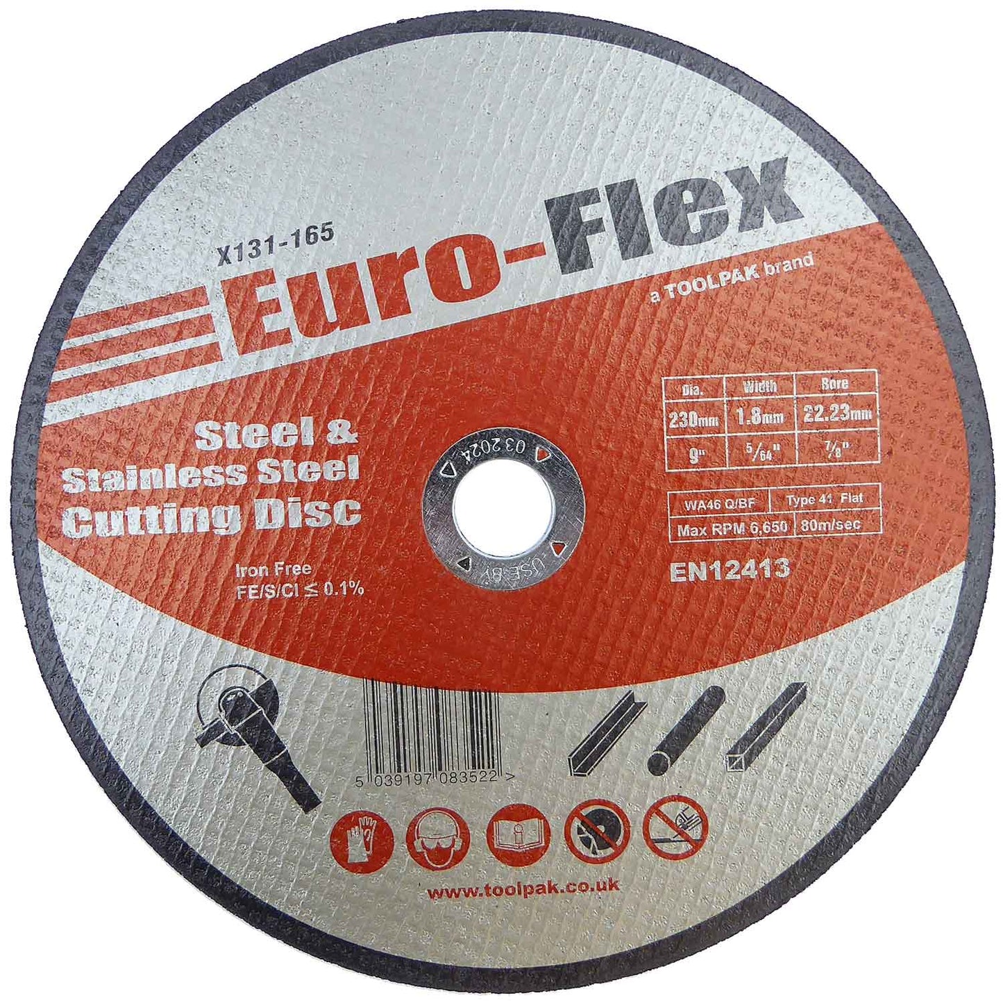 INOX Metal Cutting Disc