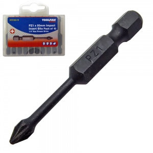 Screwdriver Bits - Impact 10packs