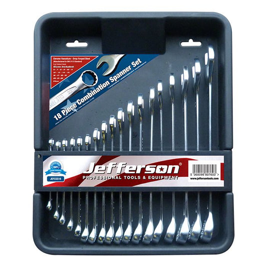 18 Piece Combination Spanner Set