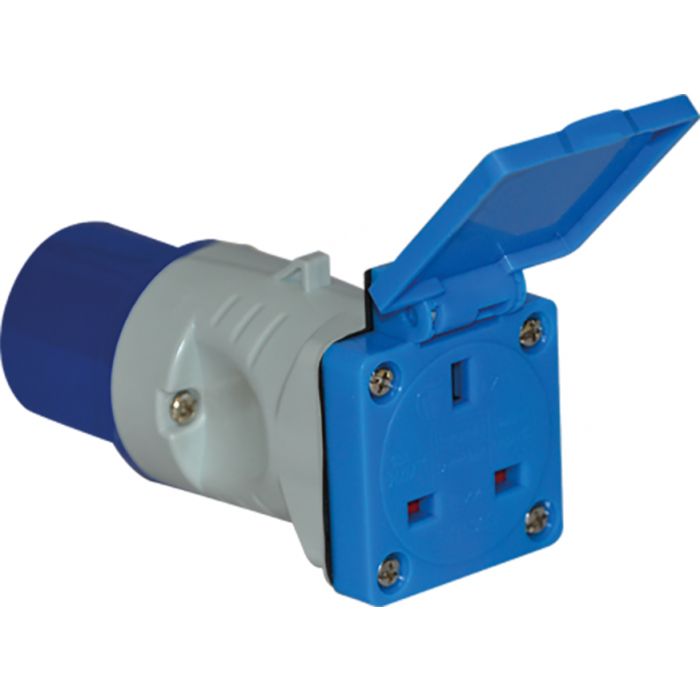 16A To 13A Socket Adaptor