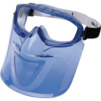 Blue PC visor for ATOM - Visor attachment only