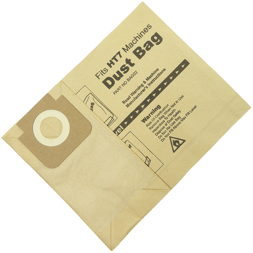 Disposable Floor Sander Paper Dust Bag - Pack of 50