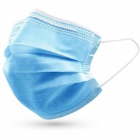 Surgical Mask, 3 Layer, Fluid Resistant (FRSM) - Pack of 50