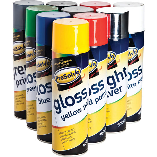 ACRYLIC PAINT 500ML AEROSOL PROSOLVE™ ALL PURPOSE