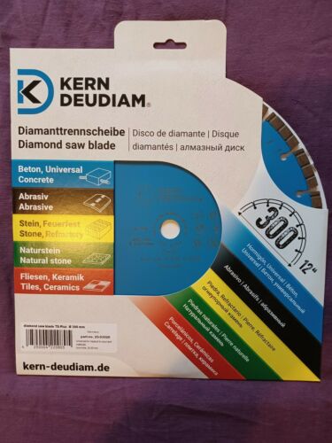 300mm Diamond Blades : Kern Deudiam